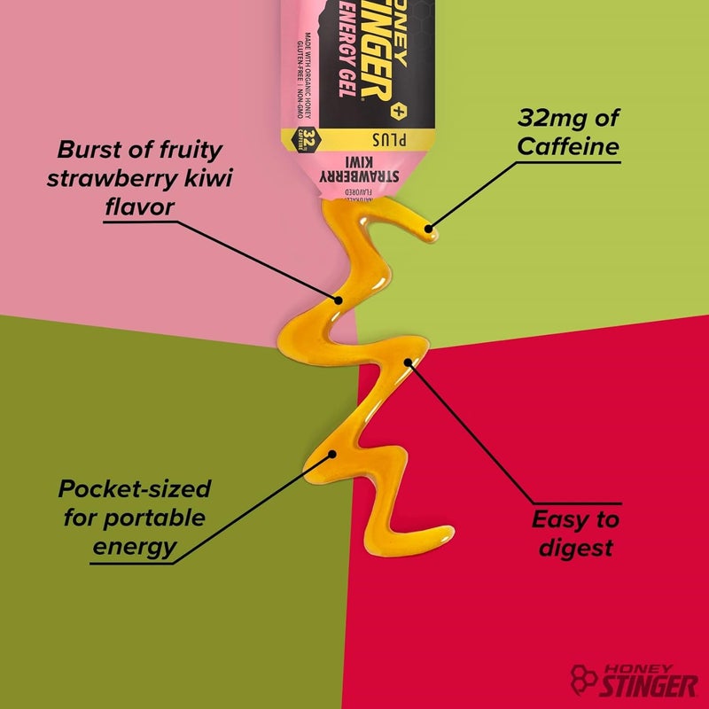 Honey Stinger Strawberry Kiwi Energy Gel - Image 4
